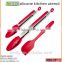 Silicone Stainless Steel Serving Salad & Grill & BBQ Kitchen Tongs Set 2 Pack (9-Inch & 12-Inch) Tongs...