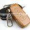 2016 Top genuine leather car key bag/leather keychain/key bag