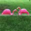 Sculptural Gardens Pink Flamingo Lawn Ornament Flamingo Figurine Plastic Party Grassland Garden Ornaments Decoration