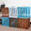 Homes and Gardens Slat Wooden printing crate