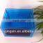 PVC plastic storage basket with black board for writing-2