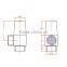 infrared sensor faucet sanitary ware control brass water solenoid valve touchless faucet tap 6v solenoid valve