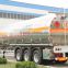 Fuel tanker semi trailer / truck ,45000L tri-axle fuel tanker truck trailer , stainless steel fuel trailers for sale