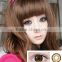 2014 hotsale New arrival authentic GEO XCH series 624 brown color cosmetic contact lens made in korea by GEO Medical