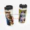 14oz Heat Transfer 3d sublimation custom Printing White Sports Travel Stainless Steel Water Bottle