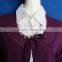 Half sleeve necklace cotton crochet t shirt wholesale