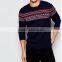 newest design men pullover sweater , men fashion Knit Jumper sweater