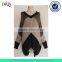 Latest design women pullover blocks pullover