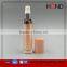 wholesale acrylic bottle 15ml 30ml square bottles luxury cosmetic bottles skincare plastic lotion bottle