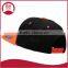 Smiley Face Embroidered Two Tone flat snap cap hat