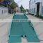 10t mobile hydraulic truck loading ramps for forklift
