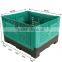 High quality Collapsing plastic vegetable and fruits storage containers