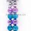 BQ023 felt decoration christmas tree plastic ball