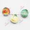 Metal enameled pumpkin epoxy charm (JP08)