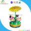 Children amusement ride carousel,mini kids amusement park ride