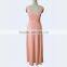 OEM pink chiffon beaded wedding dresses made in china