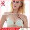 2016 High quality hot selling lady underwear half cup butterfly self sexy bra for women