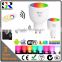 Phone controlled WIFI 2.4G IOS and Android 4W WIFI LED RGBW spot light