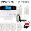 Newest 433mhz Built-in rechargeable battery french language gsm alarm wireless