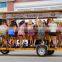 Electric quadricycle drink bike beer bicycle beer bike bier trike