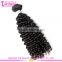 No tangle unprocessed virgin humen hair Peruvian curly hair extentions