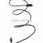 USB 4leds 10mm digital Hard-wire Waterproof Inspection Camera endoscope Gooseneck 2M