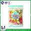 Custom logo Middle back seal bags food grade candy bag