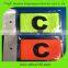 Popular custom hook loop elastic football sport armband
