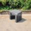 Outdoor furniture steel park bench