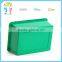 5 inch new pp eco-friendly green plastic box snacks sundries storage container