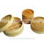 bamboo material steamer for stuffed bun,dumplings and chicken feet