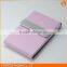 China supplier ladies/gentlemen leather namecard case namecard holder