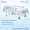 Two cranks abs queen size moveable manual hospital bed wholesale