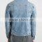 New Mens Casual Jean Long sleeve Washed Blue Denim Slim Jacket (LOTJ153)