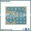OEM flat buttons LEDs lighting instrument membrane keypad