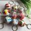 2016 Olymplic games PVC sports football/soccer keychain, countries flag football keychain /ring