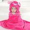 Leopard animal cheap printed bathrobe for kids