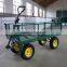 Garden Trolley Cart 4 Wheel Barrow up to 300kg Outdoor Truck Trailer Wagon