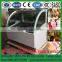 Single circle cake refrigerated showcase / Bakery refrigerated display case / Commercial refrigerator cake showcase