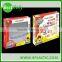 Plastic packaging for toy packaging box with pvc window