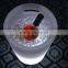 lighted up led bar bucket waterproof led bucket for bar lighting ice bar bucket