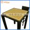 Teak look like Imitation Wood Bar Height Table RT8801TL