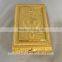 Gold-plated High-grade Metal Quran Box Islamic Wedding Favors