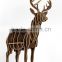 The elk Home Furnishing Decor craft ornaments creative wooden crafts European wood ornaments(Middle size)