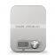 Kinetic Energy Battery-free Digital Stainless Steel Kitchen Scale
