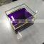 2017 Factory custom acrylic handmade earring holder/pierced earring jewelry storage box