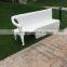 Outdoor fiberglass garden chair