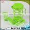 NBRSC Cheap Plastic Teapot with set of 4 Water Cups