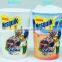 Plastic cold reactive cup