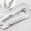 Wholesale four color multifunction portable carabiner with LED